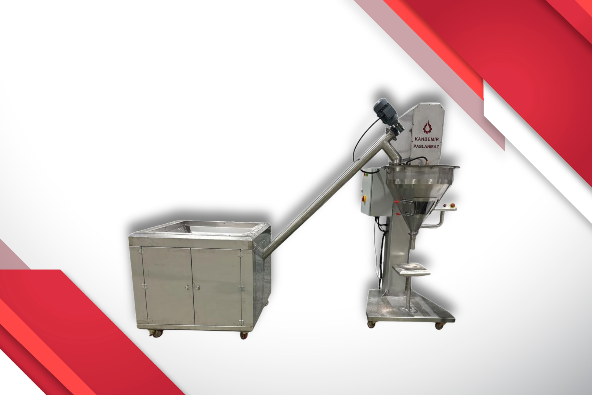 Semi-Automatic Screw Powder Filling Machine